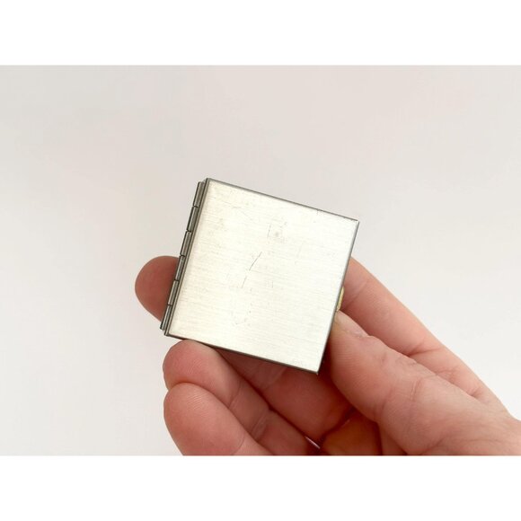 80's Style Multicolor Vintage Retro Silver T Trinket | Jewelry | Ring | Pill box - Picture 2 of 12